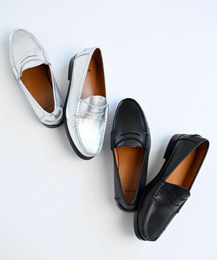 APOM ペニーローファー 25 ブラック