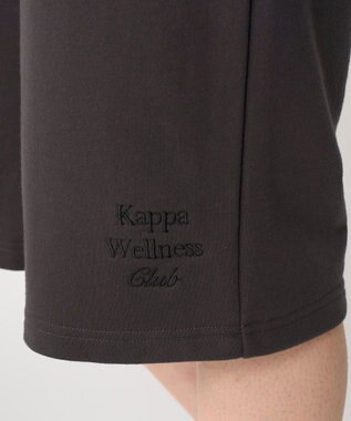 OP／FILA 【Kappa】ウェルネスクラブショート丈パンツ チャコールグレー