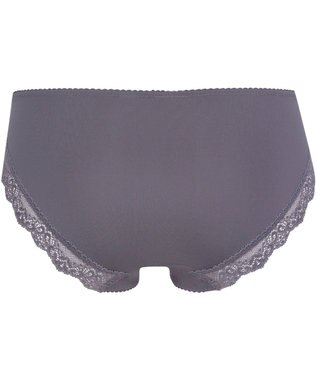 Wing Wing Lesiage　【2810シリーズ】　ショーツ　PB2810とペア　はきこみ丈あさめ　ウイング／ワコール　PF2810 ダークブラウン