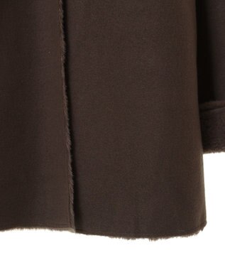 Green Parks フーディガウンコート Mocha