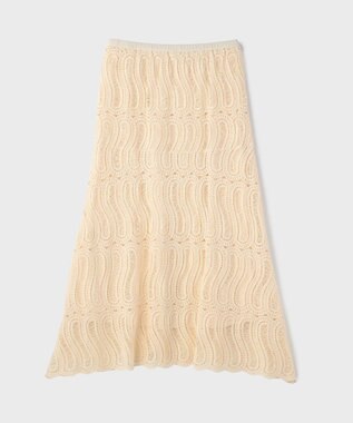 GRACE CONTINENTAL クロシェレーススカート キナリ