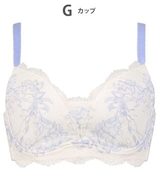 Wing Wing Lesiage 【1000シリーズ】 3/4カップブラ PB1001 ウイング／ワコール シェルベージュ