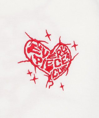 WEGO 【ユニセックス着用ITEM/MLサイズ展開】スリーブロゴグラフィックラグランT（LS） ホワイト