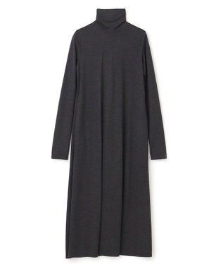 BEIGE， 【洗える】CALDANA / タートルネックロングドレス C.Gray