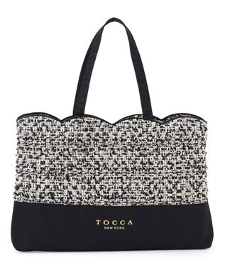 TOCCA 【A4サイズ対応・一部カラー撥水】DEAR EMILY BAG サブバッグ ブラック系5