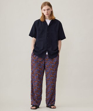 UNFILO MENS TORO TORO イージー ワイドパンツ [24年春夏商品] 花柄青