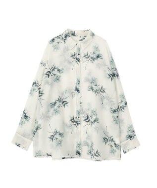 earth music&ecology シアーシャツ Flower