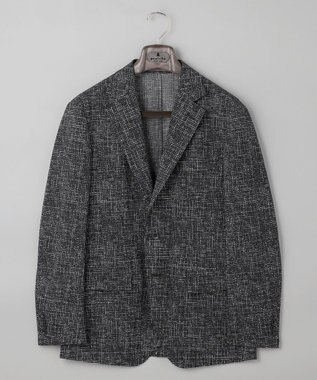 GOTAIRIKU 【吸汗速乾/シワになりにくい/ストレッチ/通気性】クールマックスサッカー シャツジャケット ブラック系8