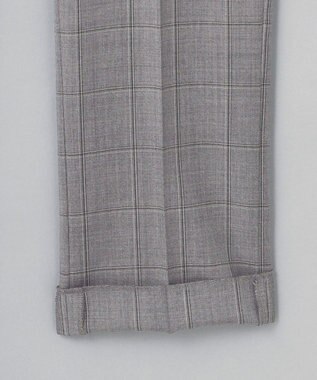 GOTAIRIKU 【DORMEUIL】AMADEUS365 3ピーススーツ （グレーチェック） ライトグレー系4
