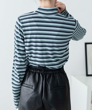 WEGO マルチボーダーロンT ネイビー