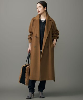 自由区 L 【19号サイズまで展開】TRギャバ裏起毛テーパード パンツ ブラック