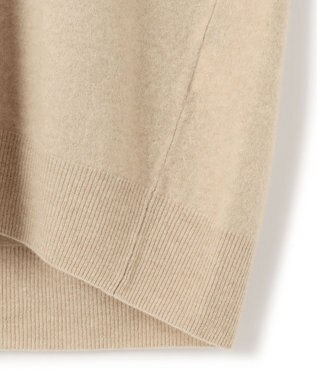 23区 L CARIAGGIウールカシミヤ Vネック ニット ベージュ系