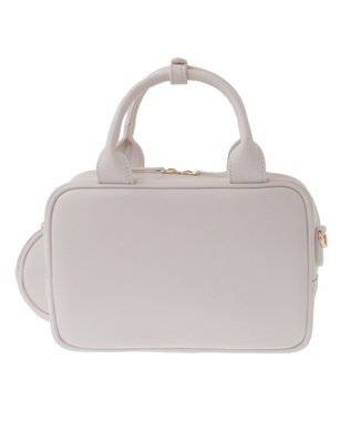 Maison de FLEUR ポーチ付き2Wayボストンバッグ Grayish Pink