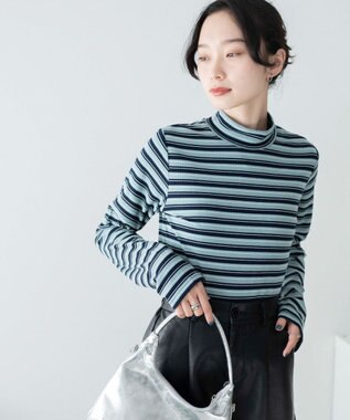 WEGO マルチボーダーロンT ネイビー