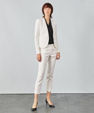 BEIGE， 【S-size】LUIZA / クロップドパンツ White