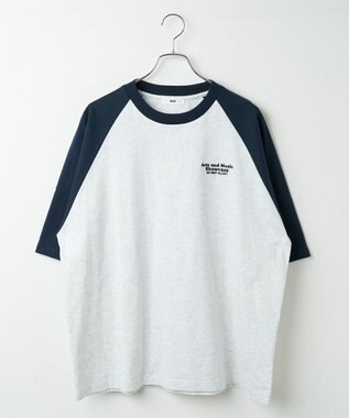 WEGO 【ユニセックス着用ITEM/】グラフィックラグランBIGT（S） 柄5