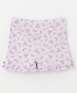 ANY KIDS 1分丈スパッツ ラベンダー系プリンセス