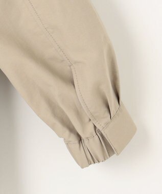 自由区 【カタログ掲載・撥水加工・洗える】コットンナイロンタッサー ブルゾン ベージュ
