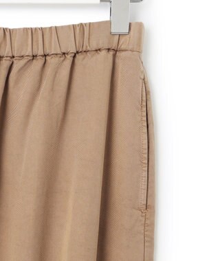23区 L 【SLOW/一部店舗限定】ガーメントツイル セミフレア スカート ベージュ系