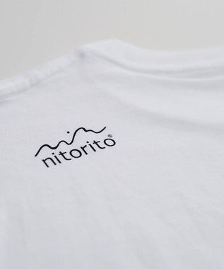 nitorito 【UNISEX】mountain&moon Tシャツ orange