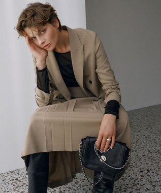 ICB 【CLASSY.1月号掲載】クラシックラウンドショルダー ブラック系