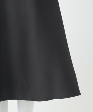 23区 【エステータ】ウールシルクツイル スカート ブラック系