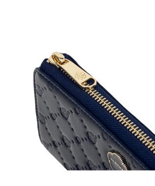 CLATHAS アクシオン Lファスナー長財布 ネイビー