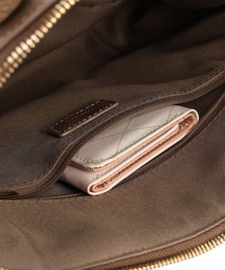 style code 【PADMA/パドマ】 キーチャーム付 本革ハンドバッグ トープ