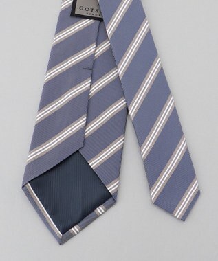 GOTAIRIKU Fermo Fossati_レジメンタル ネクタイ ネイビー系1