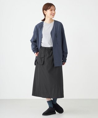 SHARE PARK LADIES 【UNISEX】撥水加工 フレックスカーディガン（XS・S・Mサイズ） アッシュネイビー