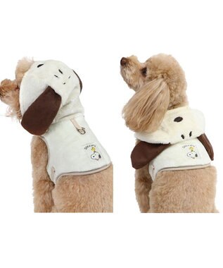 PET PARADISE スヌーピー なりきり ハーネス Ｓ ホワイト