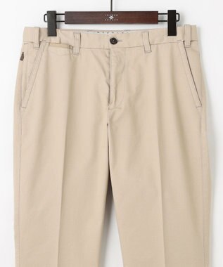 JOSEPH ABBOUD 【ウエストも伸びる！オーガニックコットン使用・25AW】トリコチンストレッチ パンツ ベージュ系