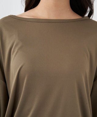 OP／FILA 【Ocean Pacific】ドロスコード付き長袖ラッシュガード　上下2点セット ベージュ