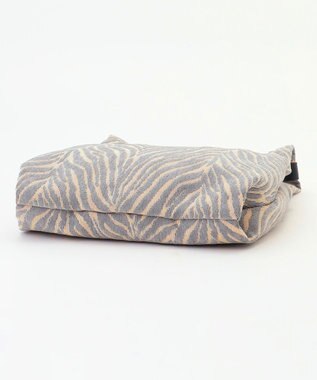 ICB 【新色追加・WEB限定カラーあり】2WAYエコバッグ 起毛ゼブラグレー系