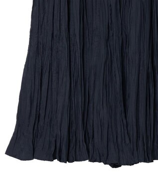 JOSEPH 【洗える】ハボタイ　ナチュラルプリーツスカート Navy