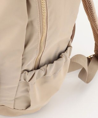 LA BAGAGERIE 【MONICA】13ポケットナイロンリュック ベージュ