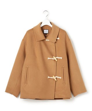J.PRESS YORK STREET 【WOMEN】ショート ダッフルコート キャメル系