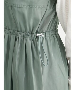Green Parks ・ＳＵＧＡＲ　ＳＰＯＯＮ　コルセット風キャミワンピース Khaki