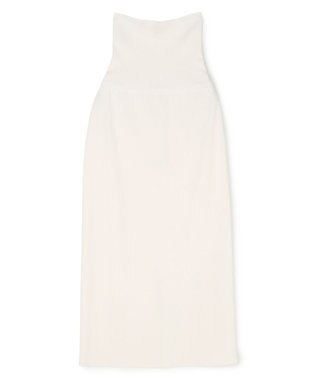 BEIGE， LAURA / ドライタッチ ストレッチニットスカート Ecru