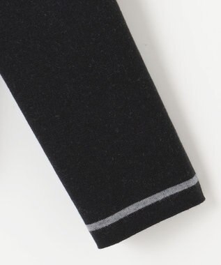 自由区 【WEB限定・マルチウェイ・洗える】ヘリンボーン柄リバーシブルニット セットアップ ブラック×グレー柄