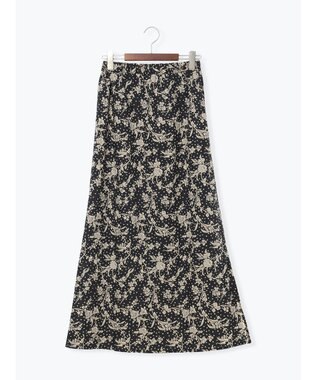 Te chichi 【LIBERTY FABRICS】フレアスカート ブラック