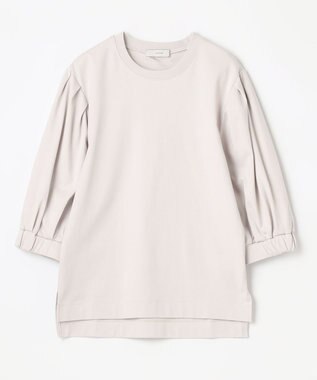 ANY 【洗濯機可・UVケア】ビューティベーシックタックスリーブ Tシャツ グレージュ