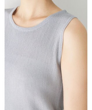 Green Parks シアーカーディガン＋タンクトップＳＥＴ Gray