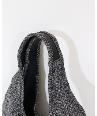 MORROW by thank DREW トートバッグSサイズ ブラック　ミックス