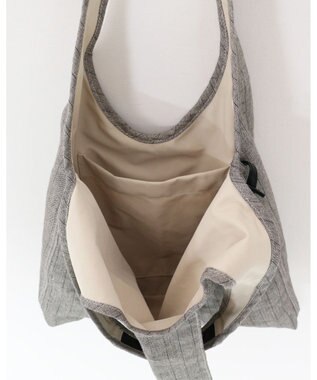 MORROW by thank DREW トートバッグSサイズ ベージュ　リネン混