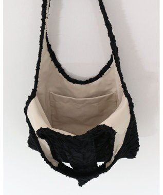 MORROW by thank DREW トートバッグSサイズ ブラック　ジャガード