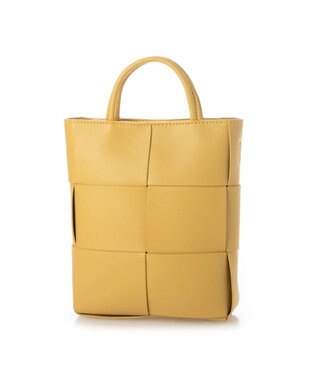 UNBILLION cachecache イントレチャートミニショルダーバッグ イエロー