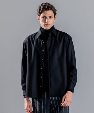 JOSEPH HOMME WOOL CASHMERE TWILL SHIRT ベージュ系