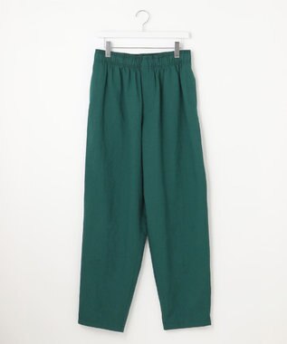 UNFILO MENS ライトリネン ワイドパンツ [23年春夏商品] ダークグリーン