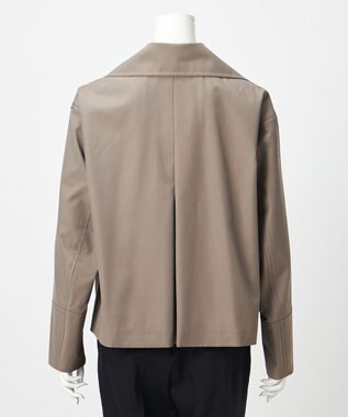 23区 【エステータ】ウールミックスクロス ショートジャケット ベージュ系